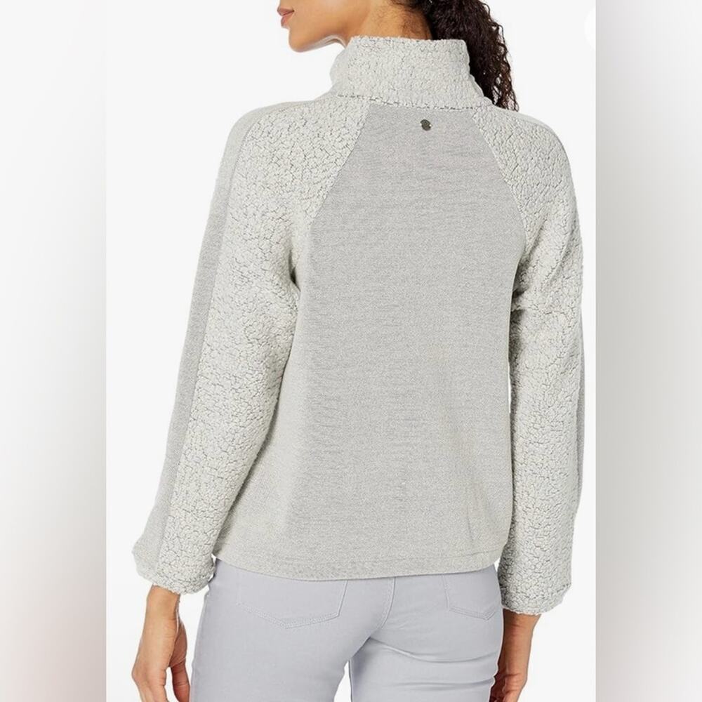 Prana Lockwood Sweater in Bone Heather Size M - Picture 2 of 8